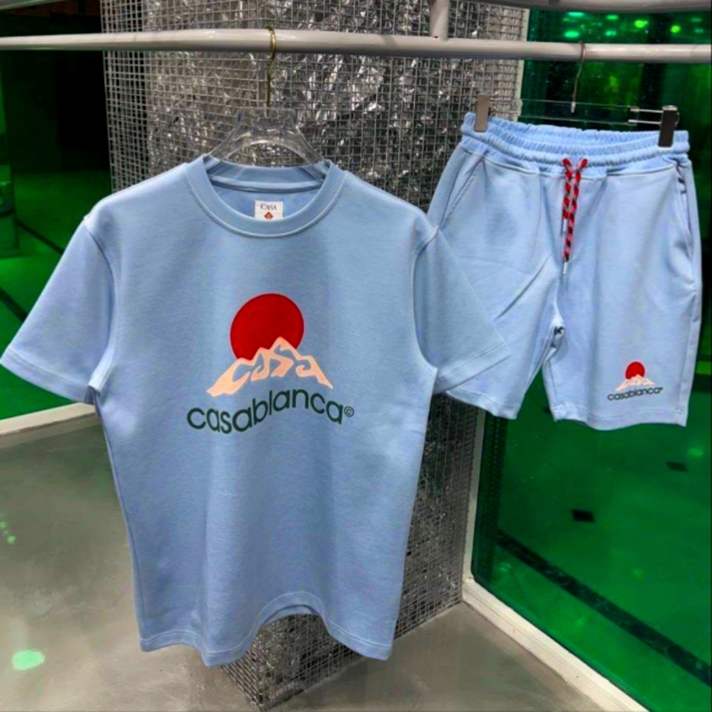 A Casablanca polo and short pants